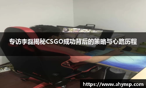 专访李磊揭秘CSGO成功背后的策略与心路历程